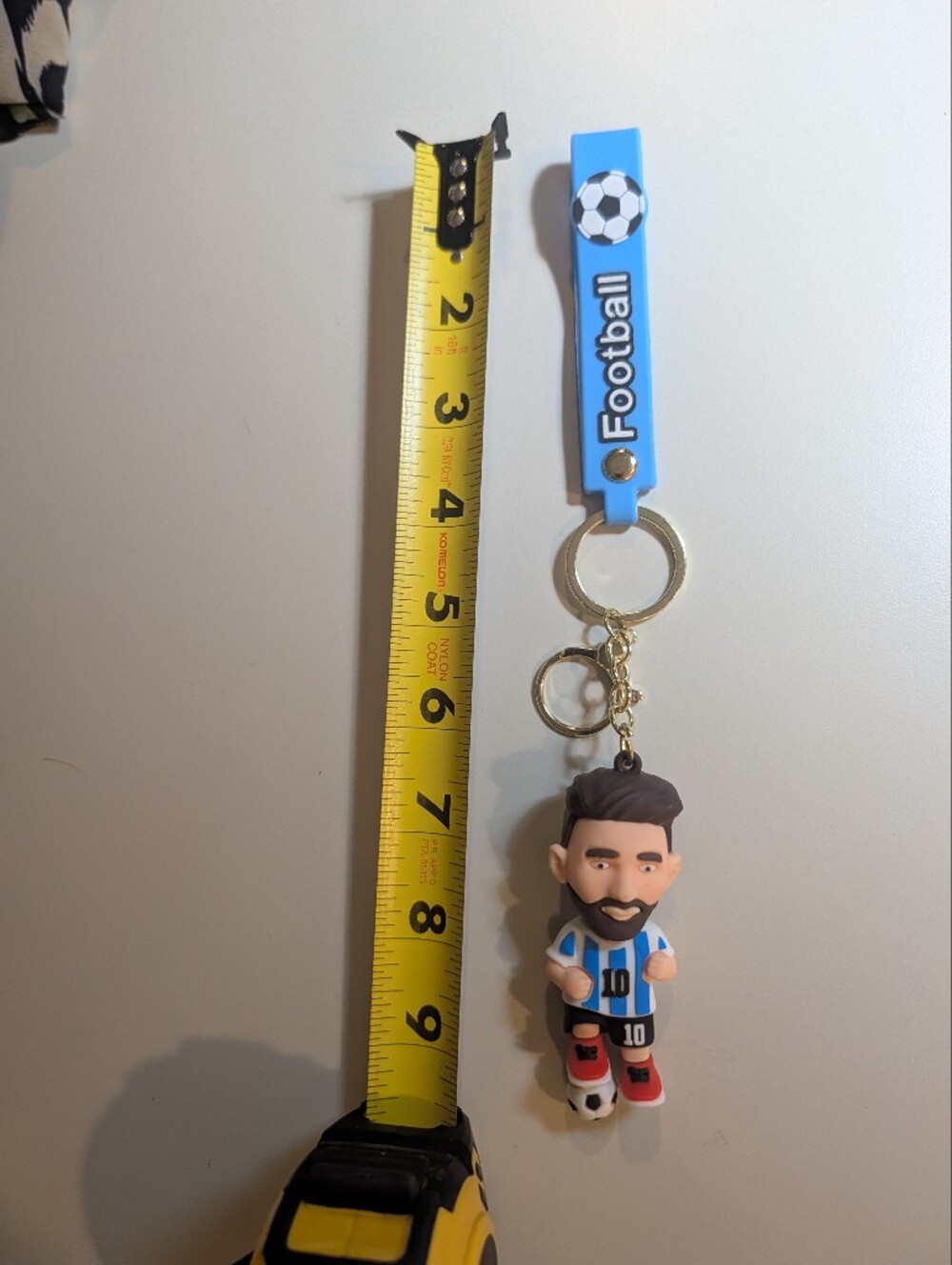 Fifa Blue Football Keychain Messi